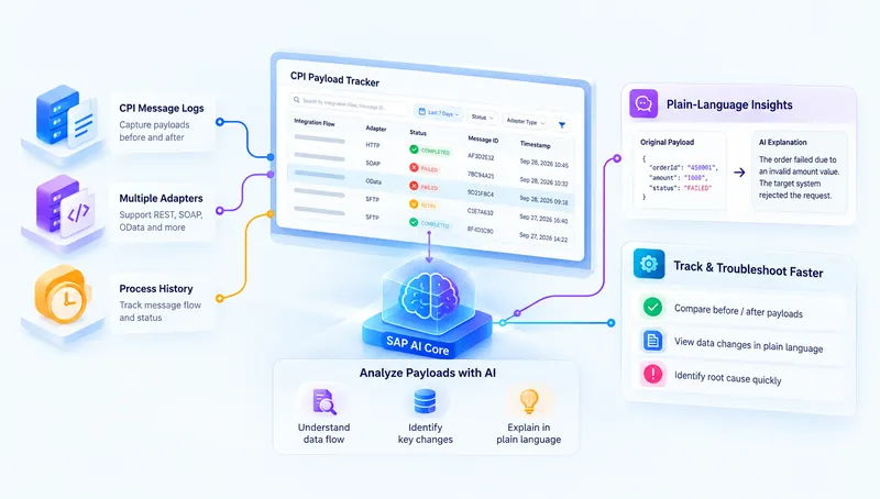 CPI Payload Tracker dashboard